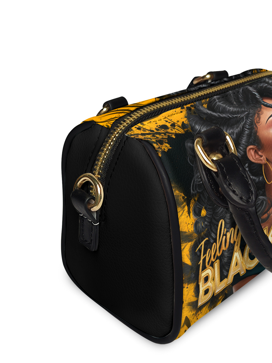 "Blacknificent" Mini Satchel FALL CLEARANCE DEAL