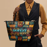 "Dopeya" Leather Tote Bag - BRAVE ONES DEAL