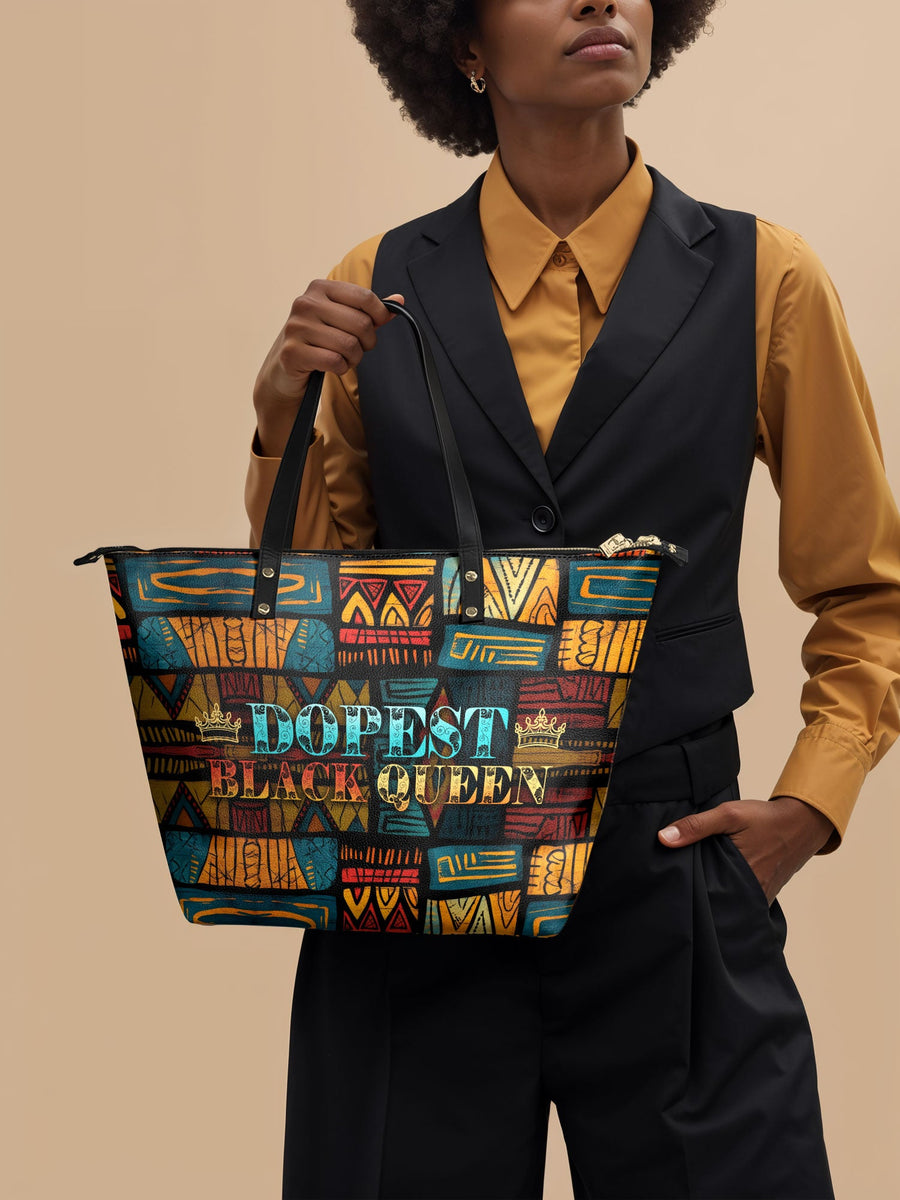 "Dopeya" Leather Tote Bag - DD DEAL