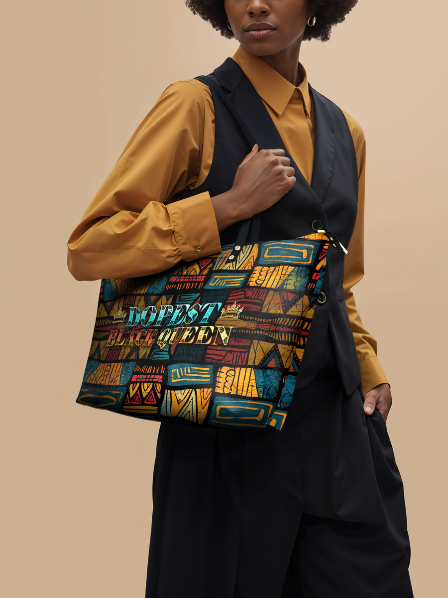 "Dopeya" Leather Tote Bag