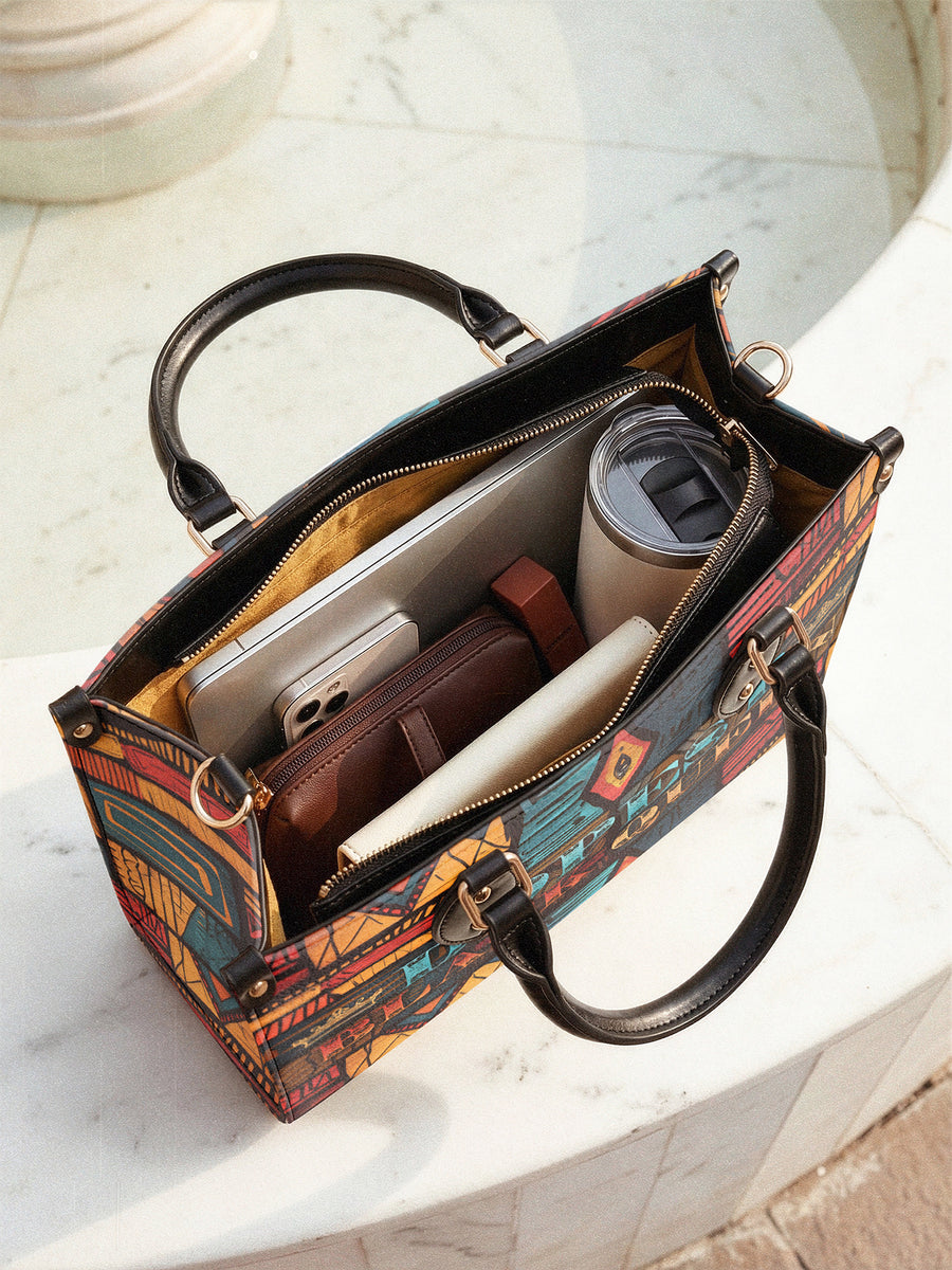 "Dopeya" Leather Handbag