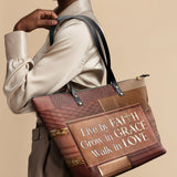 "Eliora" Leather Tote Bag - BRAVE ONES DEAL