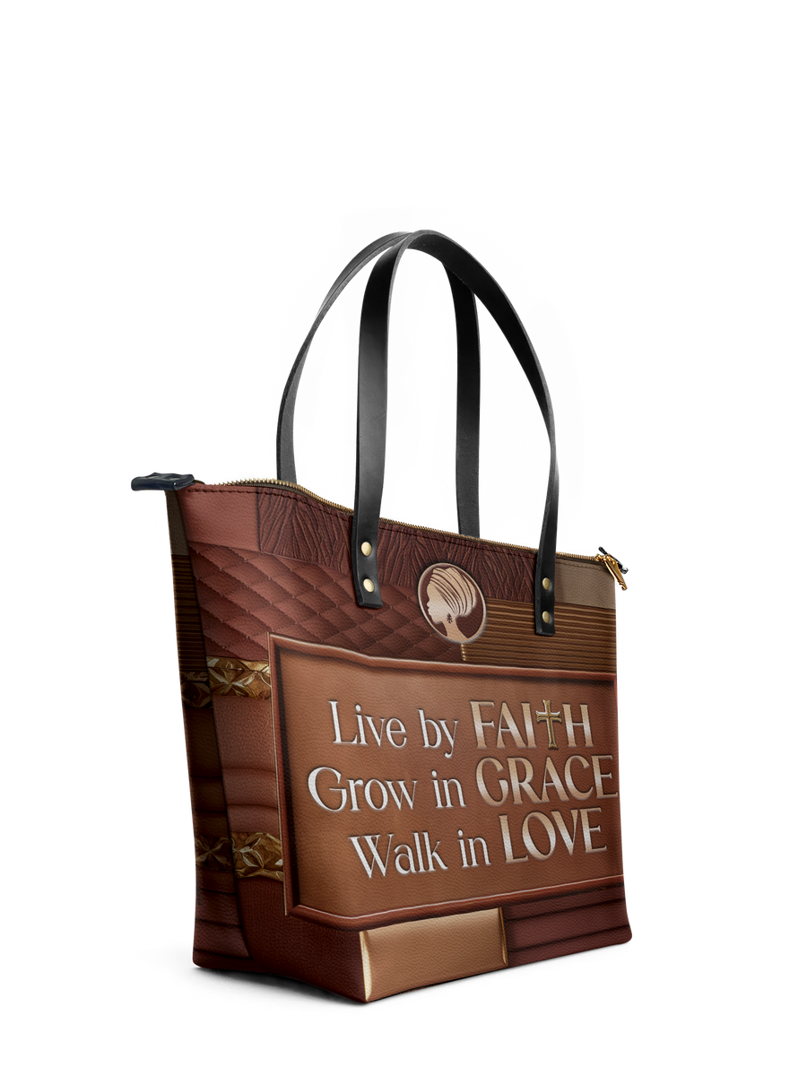 "Eliora" Leather Tote Bag - DD DEAL