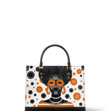 "Fahari" Marshmallow Citrus Leather Handbag - BRAVE ONES DEAL