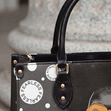 "Fahari" Monochrome Leather Handbag A250 Deal