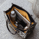 "Fahari" Monochrome Leather Handbag - BRAVE ONES DEAL