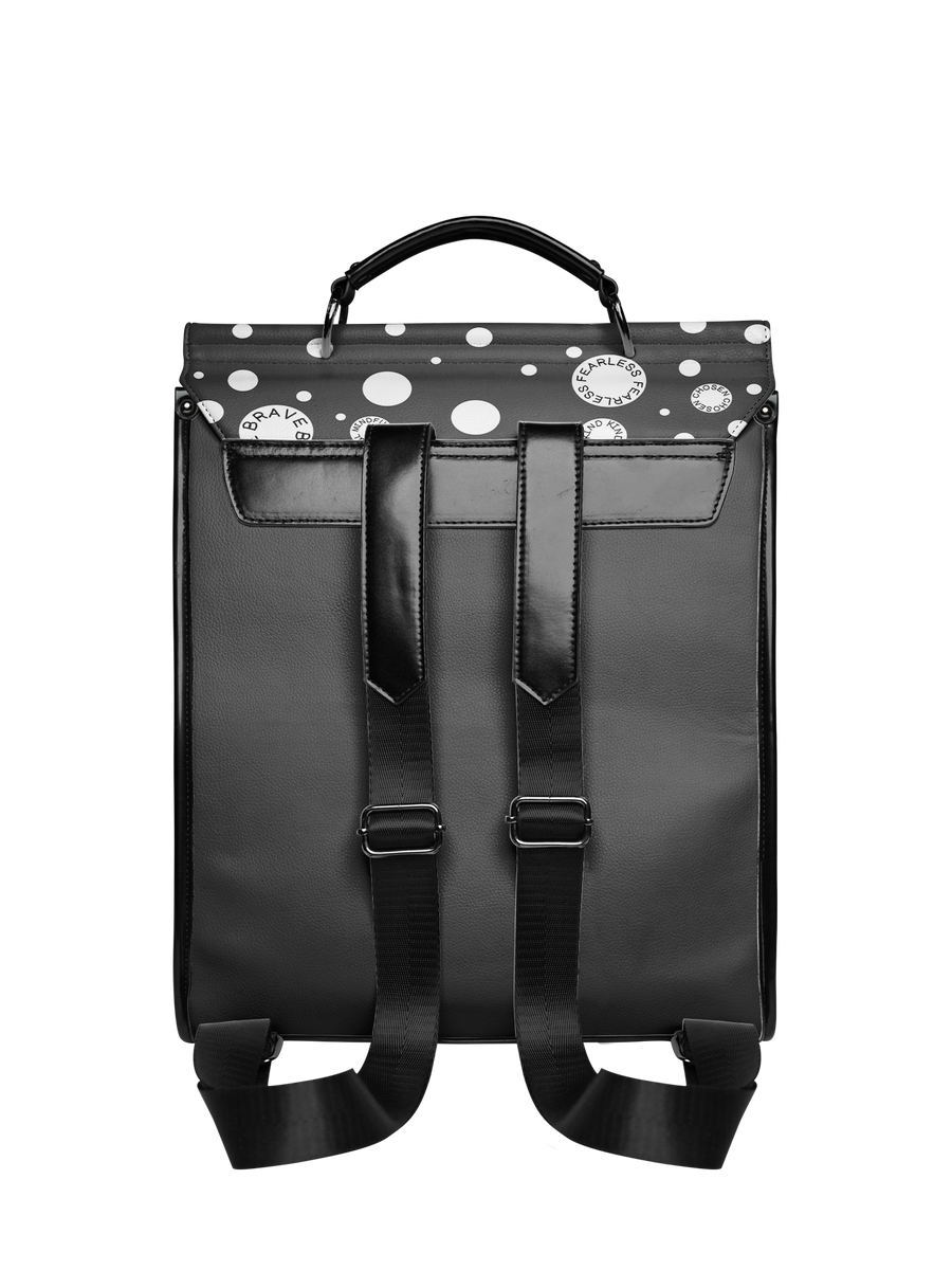 "Fahari" Monochrome Leather Backpack - DD DEAL