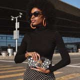 "Fahari" Monochrome Eclipse Makeup Bag