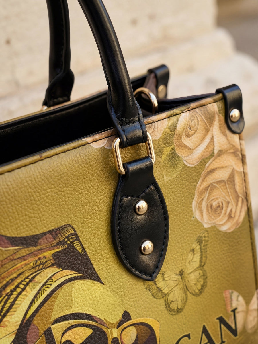 "Godfidence" Leather Handbag - DD DEAL