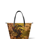 "Godfidence" Leather Tote Bag - BRAVE ONES DEAL