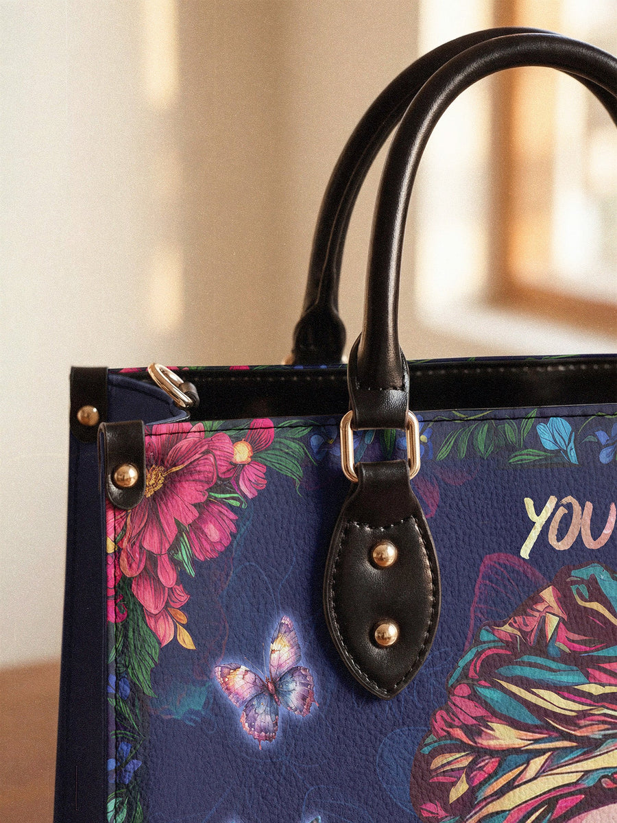 "Imani" Blue Orchid Leather Handbag Matching Set - DD DEAL