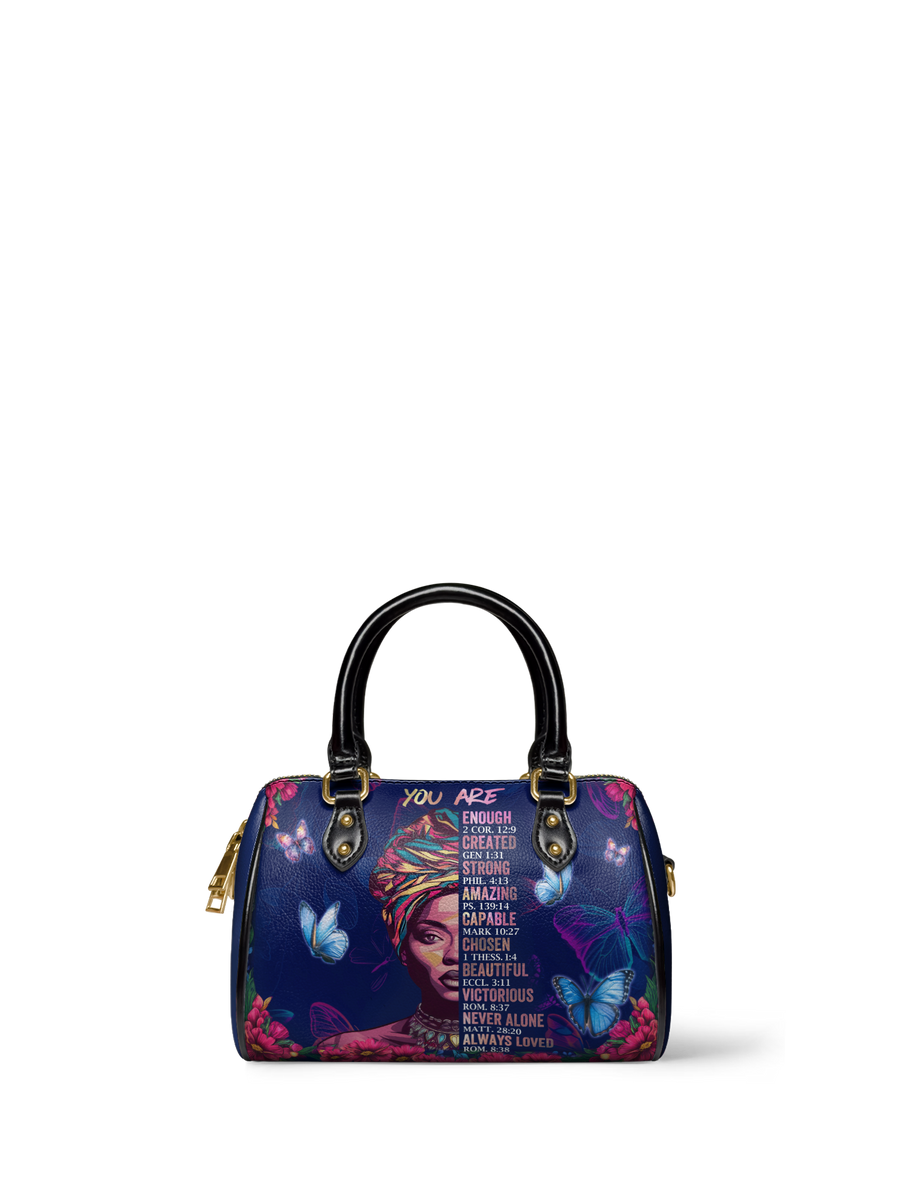 "Imani" Blue Orchid Mini Satchel DD DEAL