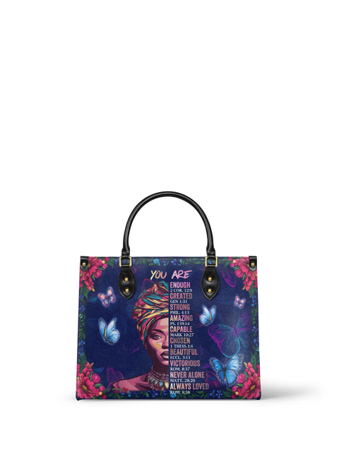 Imani Blue Orchid handbag