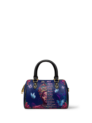 "Imani" Blue Orchid Mini Satchel