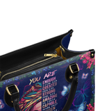 "Imani" Blue Orchid Leather Handbag - BRAVE ONES DEAL