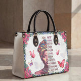 "Imani" Dove White Leather Handbag - BRAVE ONES DEAL