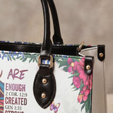 "Imani" Dove White Leather Handbag A250 Deal