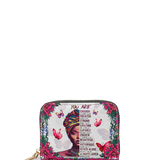 "Imani" Dove White Mini Wallet - BRAVE ONES DEAL