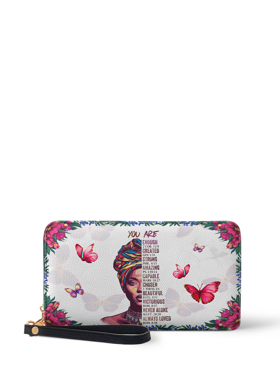 "Imani" Dove White Wallet DD DEAL