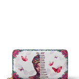 "Imani" Dove White Wallet - BRAVE ONES DEAL