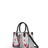 "Imani" Dove White Small Leather Handbag A250 Deal