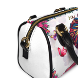 "Imani" Dove White Mini Satchel