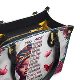 "Imani" Dove White Small Leather Handbag A250 Deal