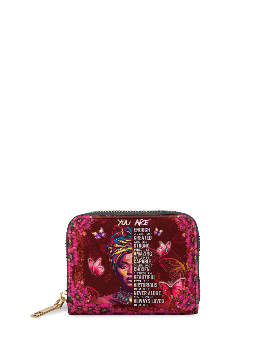 "Imani" Pomegranate Red Mini Wallet DD DEAL