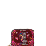 "Imani" Pomegranate Red Mini Wallet - BRAVE ONES DEAL