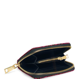 "Imani" Pomegranate Red Mini Wallet - BRAVE ONES DEAL