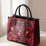 "Imani" Pomegranate Red Leather Handbag - BRAVE ONES DEAL