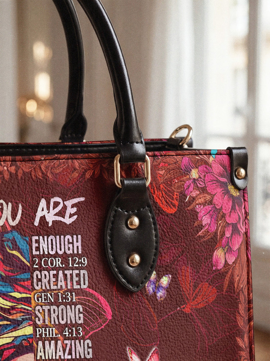 "Imani" Pomegranate Red Leather Handbag - DD DEAL