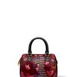 "Imani" Pomegranate Red Mini Satchel - BRAVE ONES DEAL