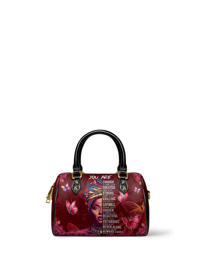 "Imani" Pomegranate Red Mini Satchel FALL CLEARANCE DEAL