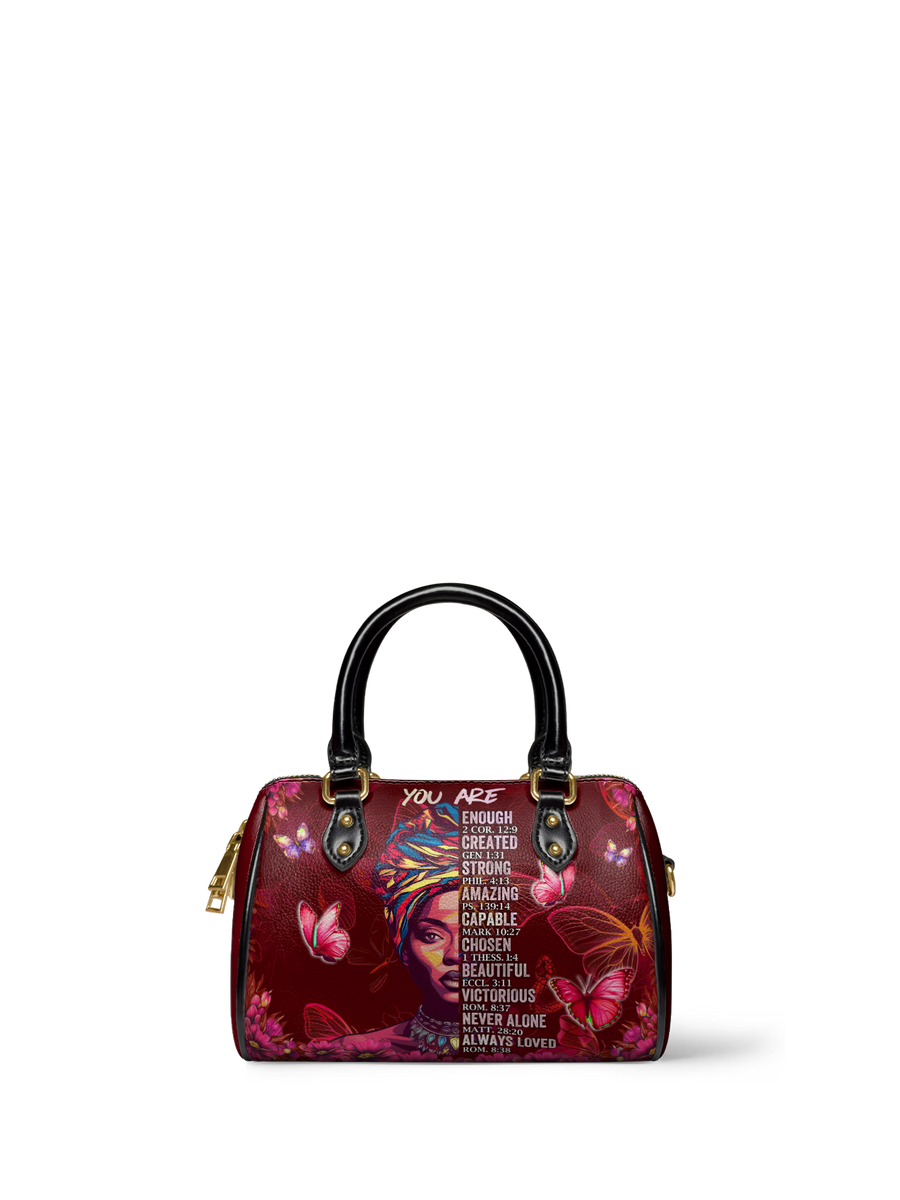 "Imani" Pomegranate Red Mini Satchel DD DEAL