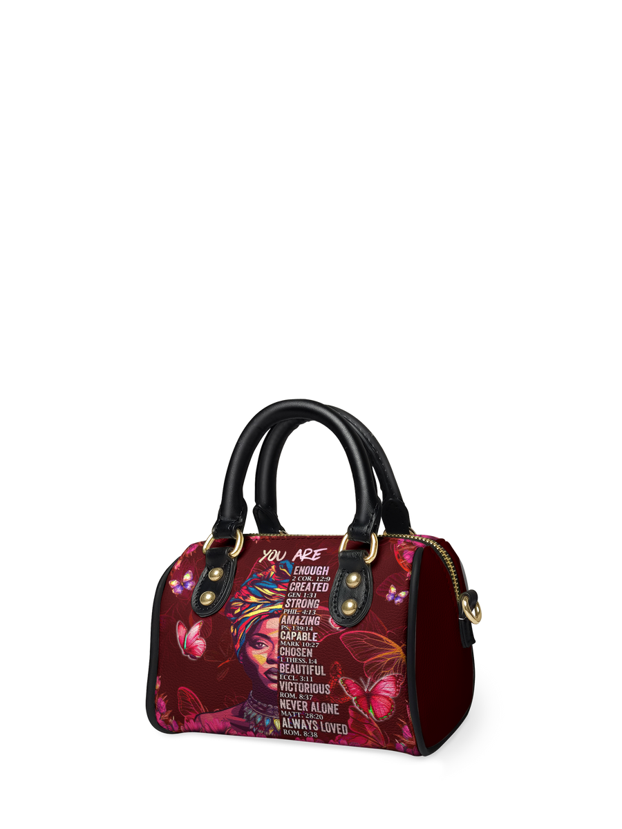 "Imani" Pomegranate Red Mini Satchel FALL CLEARANCE DEAL