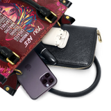 "Imani" Pomegranate Red Small Leather Handbag A250 Deal