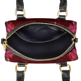 "Imani" Pomegranate Red Mini Satchel - BRAVE ONES DEAL