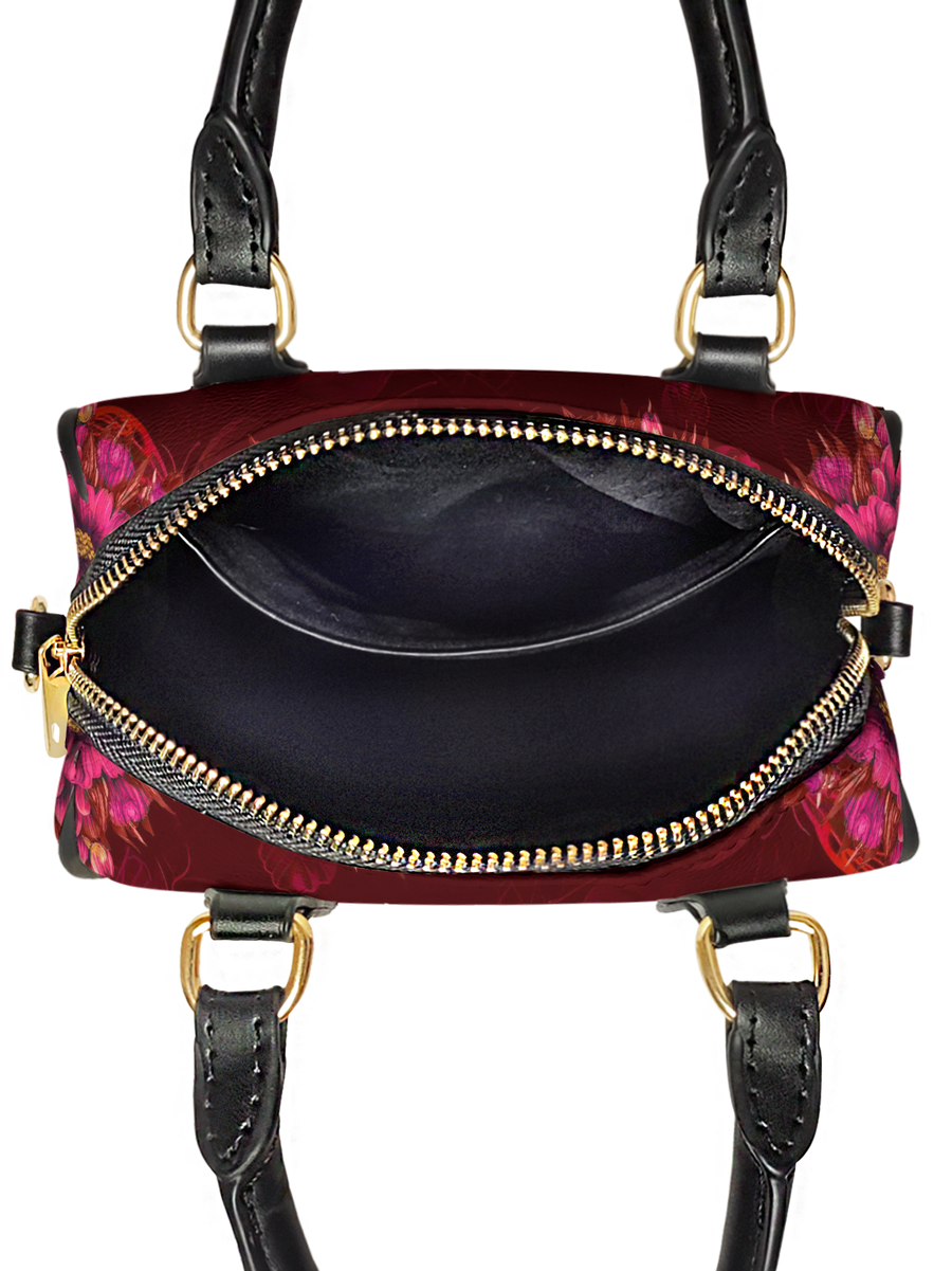 "Imani" Pomegranate Red Mini Satchel FALL CLEARANCE DEAL