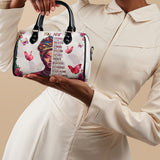 "Imani" Dove White Mini Satchel