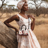 "Imani" Dove White Mini Satchel - BRAVE ONES DEAL