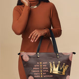 "Imarimom" Leather Tote Bag - BRAVE ONES DEAL