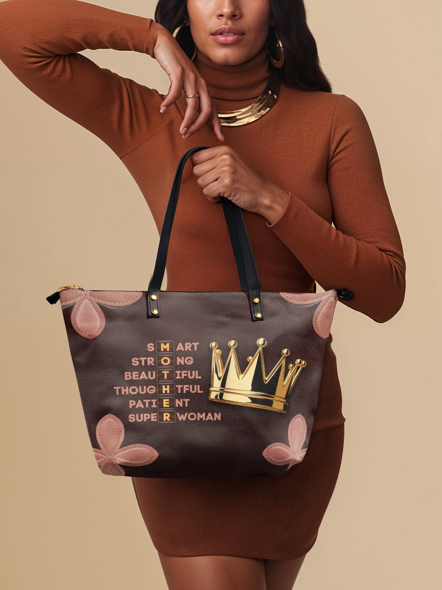 "Imarimom" Leather Tote Bag - DD DEAL