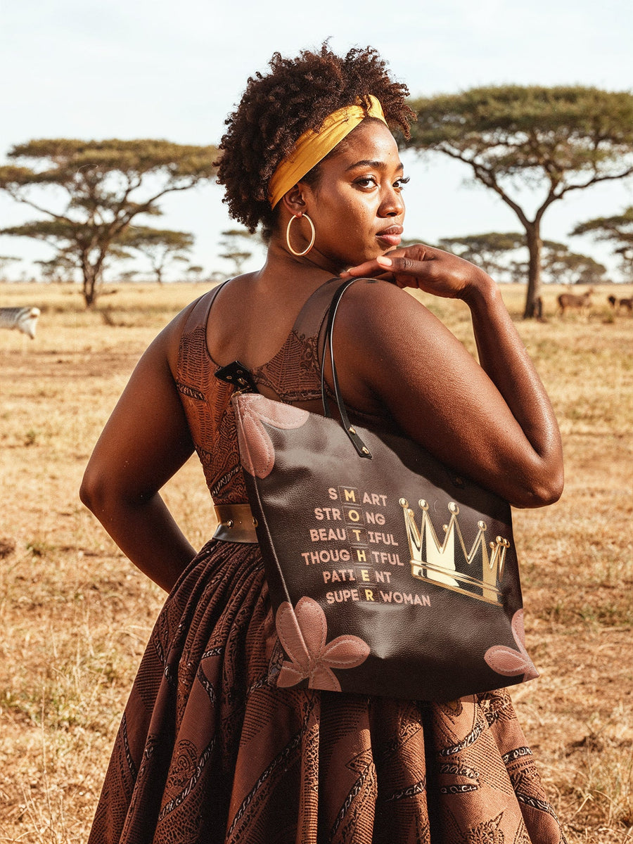 "Imarimom" Leather Tote Bag - DD DEAL