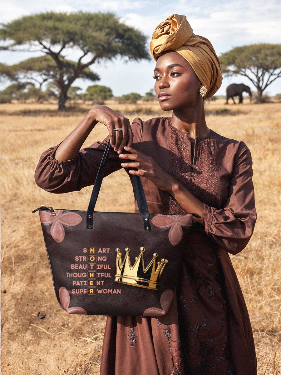 "Imarimom" Leather Tote Bag - DD DEAL