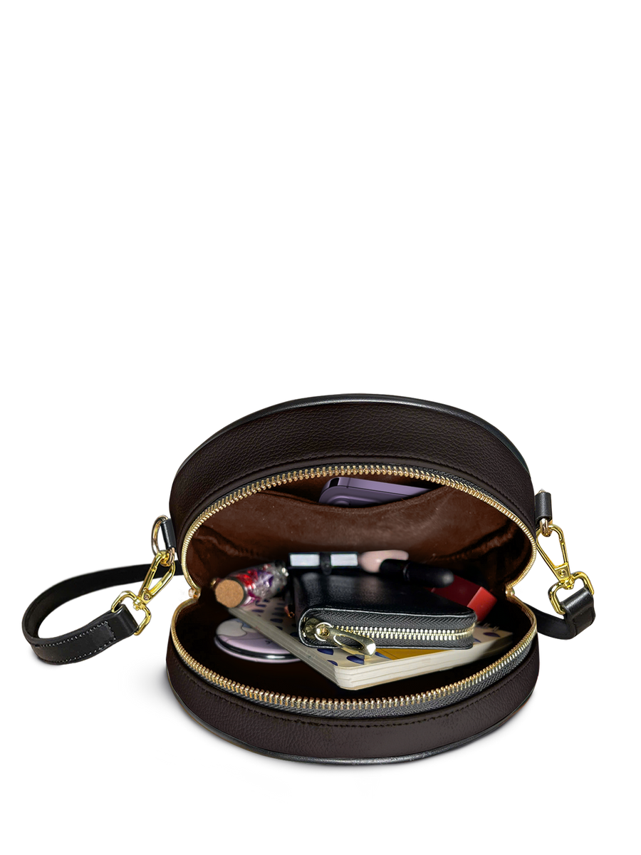 "Imarimom" Circle Crossbody Bag