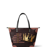 "Imarimom" Leather Tote Bag - BRAVE ONES DEAL