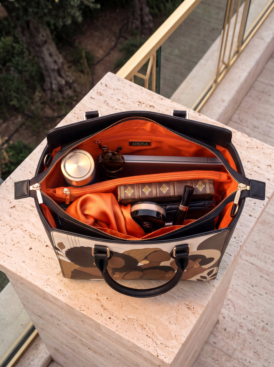 "Johari" Nembo Leather Handbag