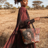 "Locella" Leather Tote Bag