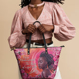 "Loclani" Leather Tote Bag